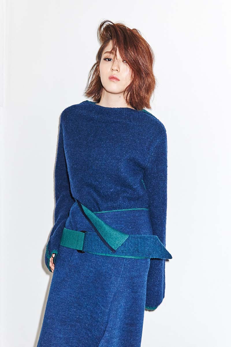 double face wrap skirt