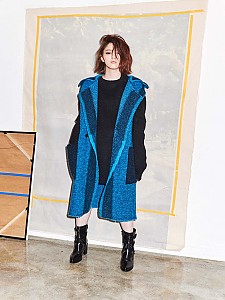 chic oversize vest
