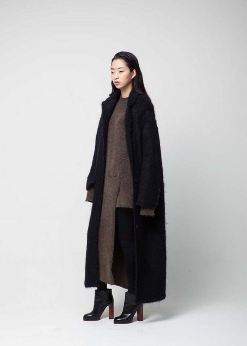 Hairy long coat