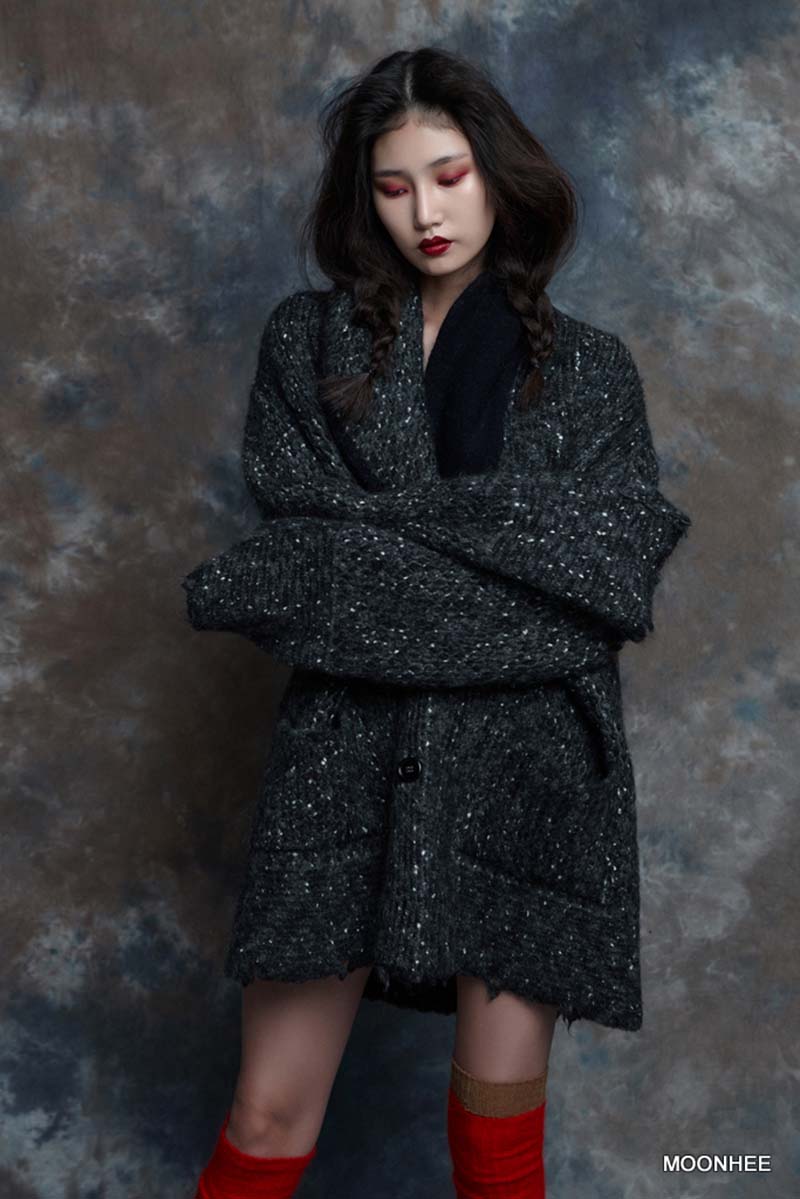 shawl collar boyfriend cardigan