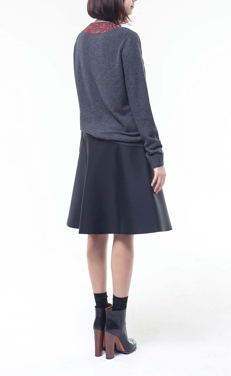 color point cashmere top