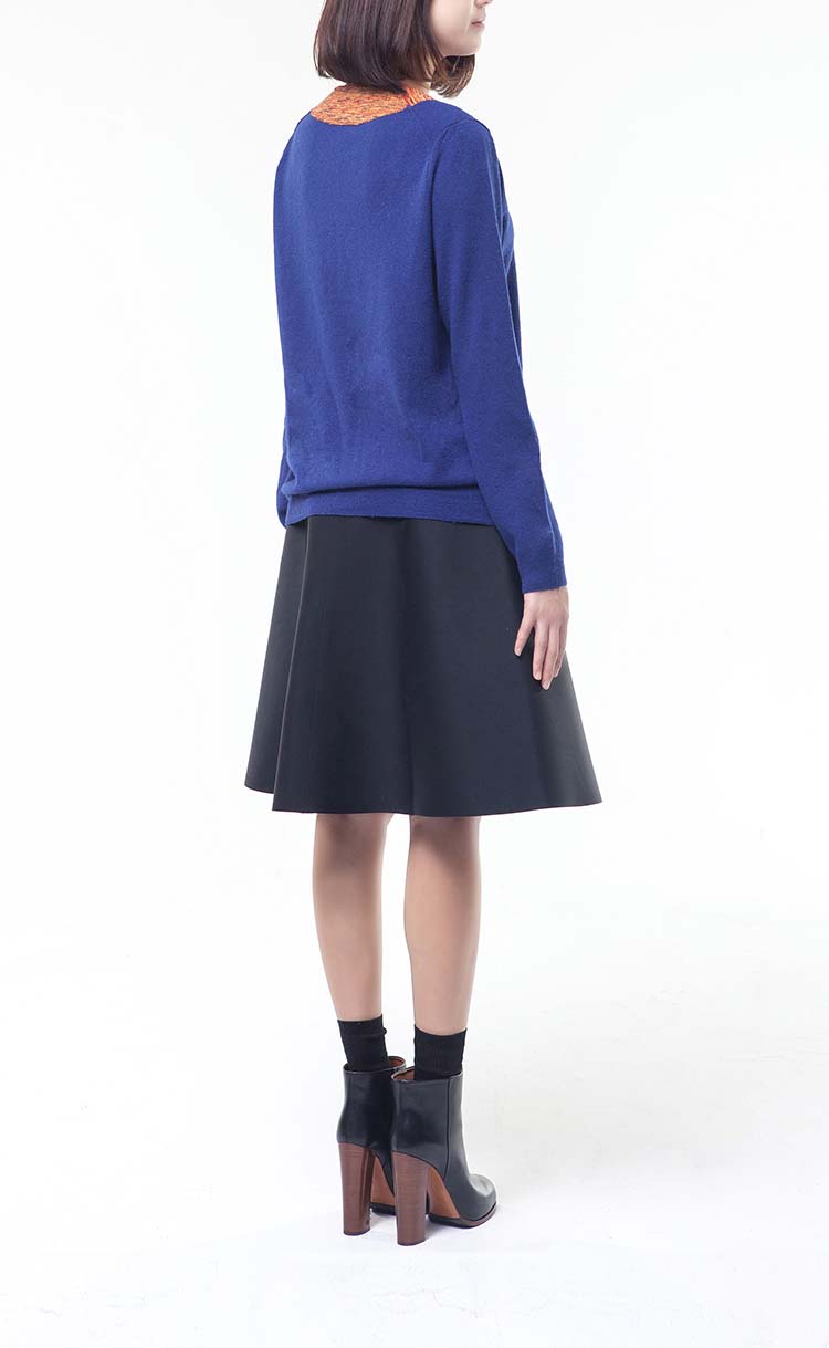 color point cashmere top