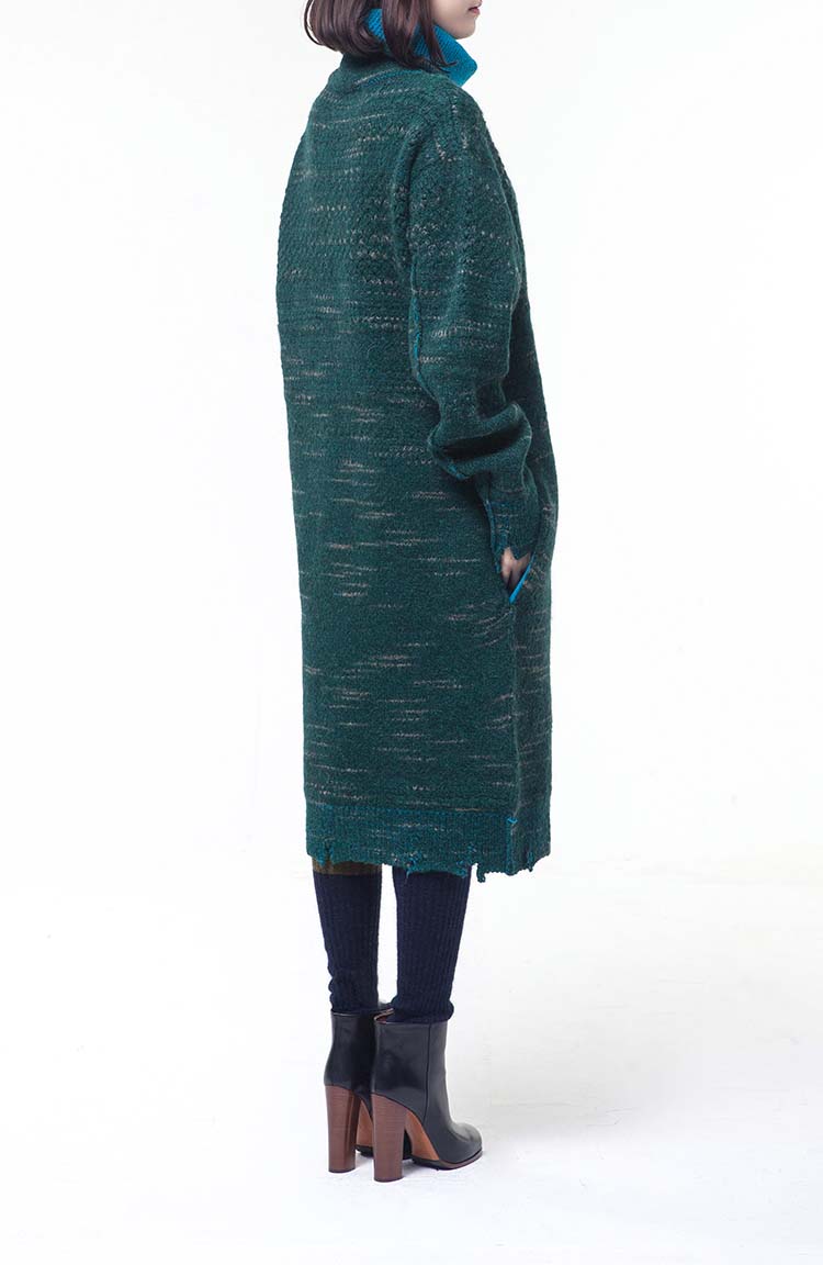 solide texture dress