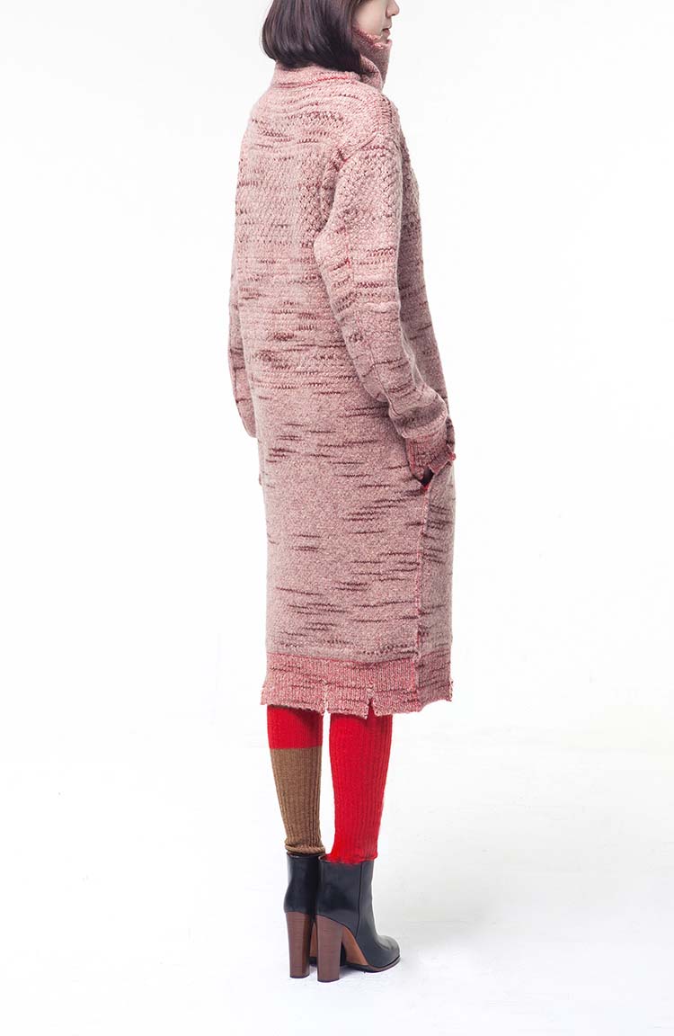 solide texture dress