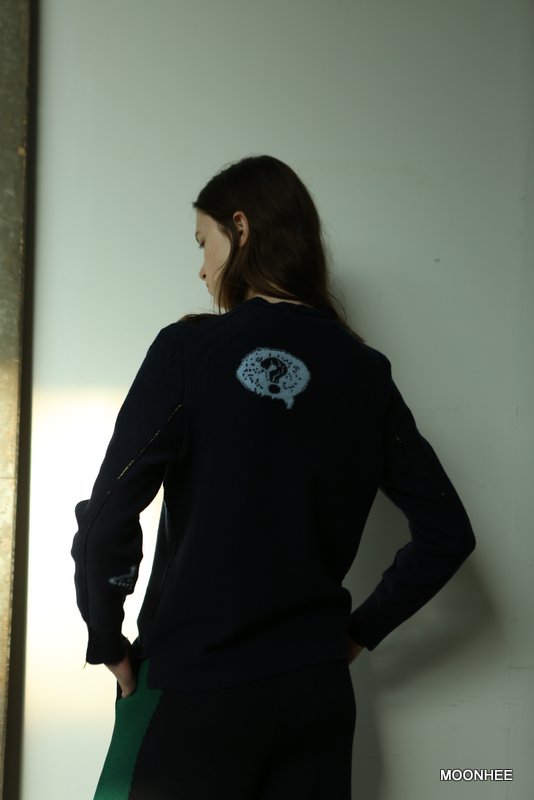 3 COLOR JACQUARD REVERSE TOP [SALE 30%]