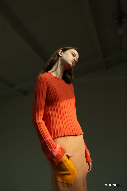 SLEEVE 3 COLORING TOP [SALE 30%]