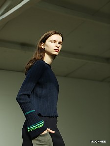 SLEEVE 3 COLORING TOP [SALE 30%]