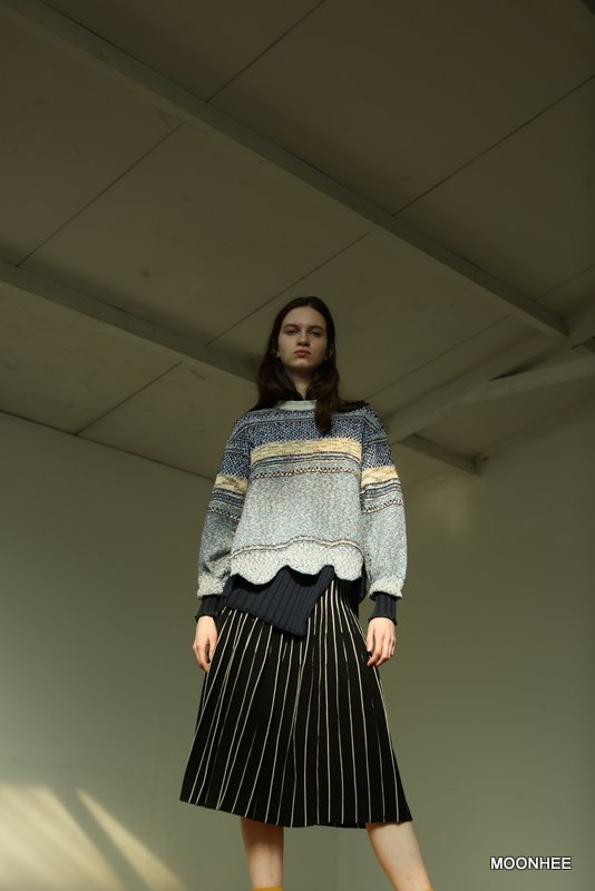 MULTI WAVE PULLOVER [SALE 10%]