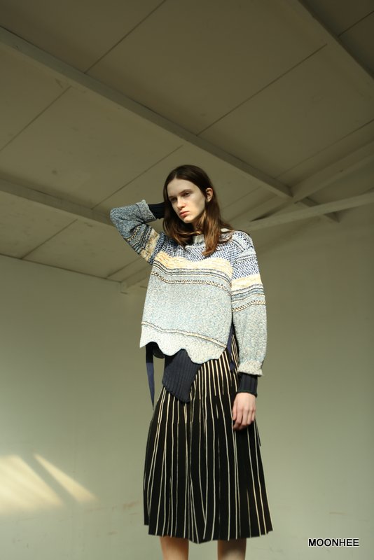 MULTI WAVE PULLOVER [SALE 10%]