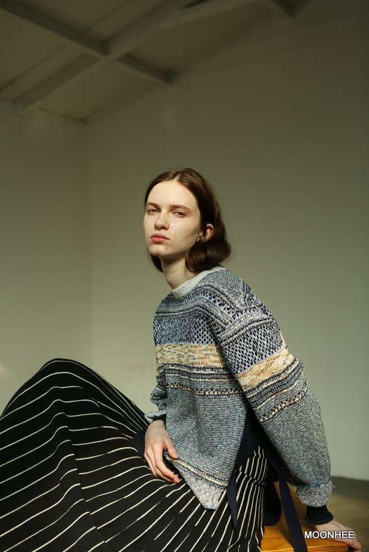 MULTI WAVE PULLOVER [SALE 10%]