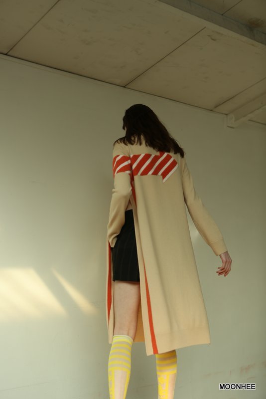 ARROW MOTIF ROUND LONG DRESS