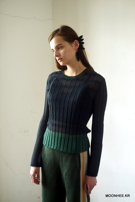 WIDE CUFFS SEETHROUGH TOP (GREEN)