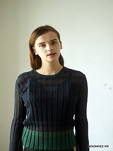 WIDE CUFFS SEETHROUGH TOP (GREEN)