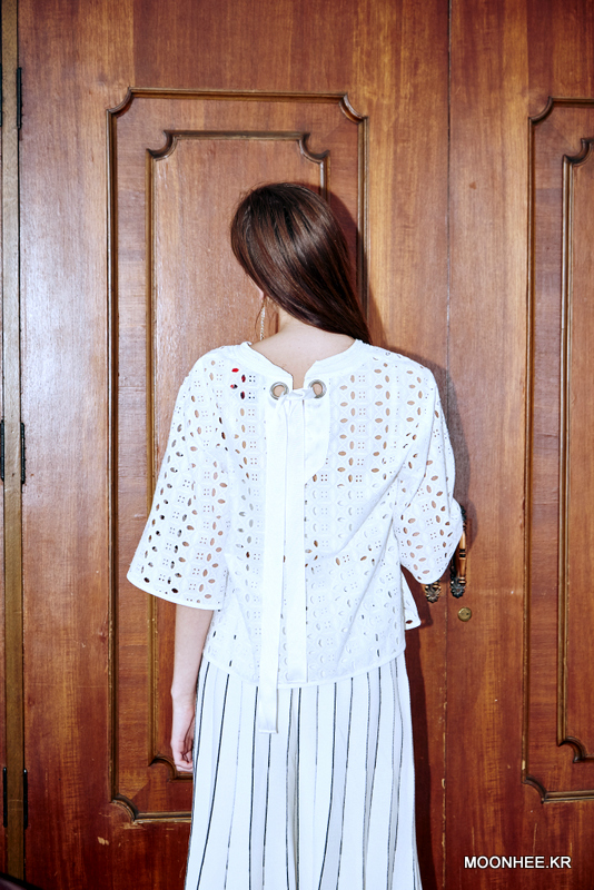 RIBBON LACE WIDE TOP(WHITE)