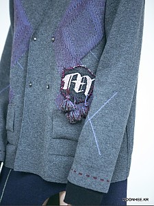 Double-Breasted Jacket [GREY]