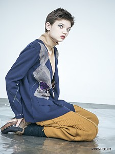 Double-Breasted Jacket [D/NAVY]