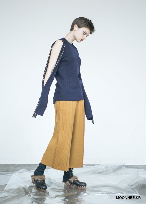 Double face Wide-leg Pants[CAMEL]