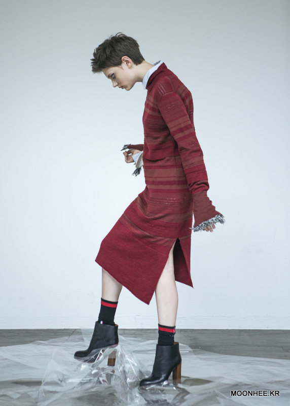 Slit Midi Dress[WINE]