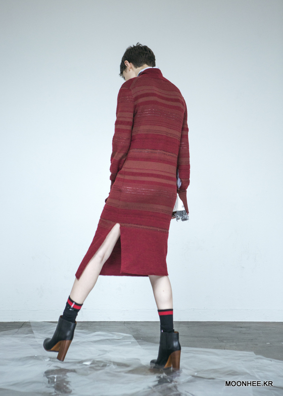 Slit Midi Dress[WINE]