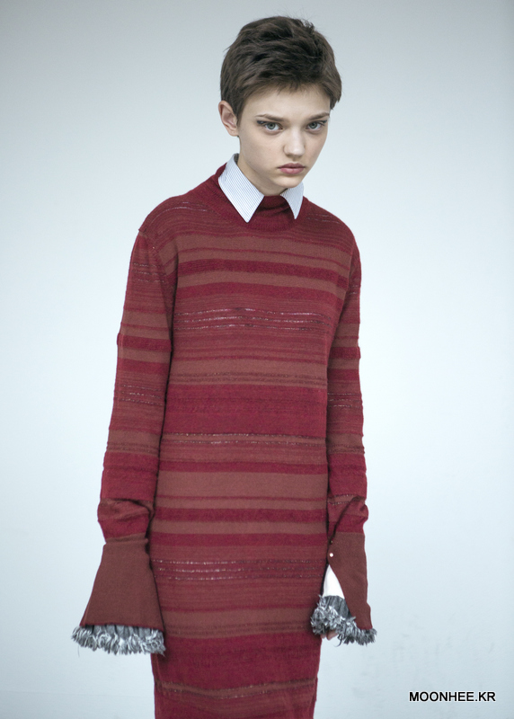 Slit Midi Dress[WINE]