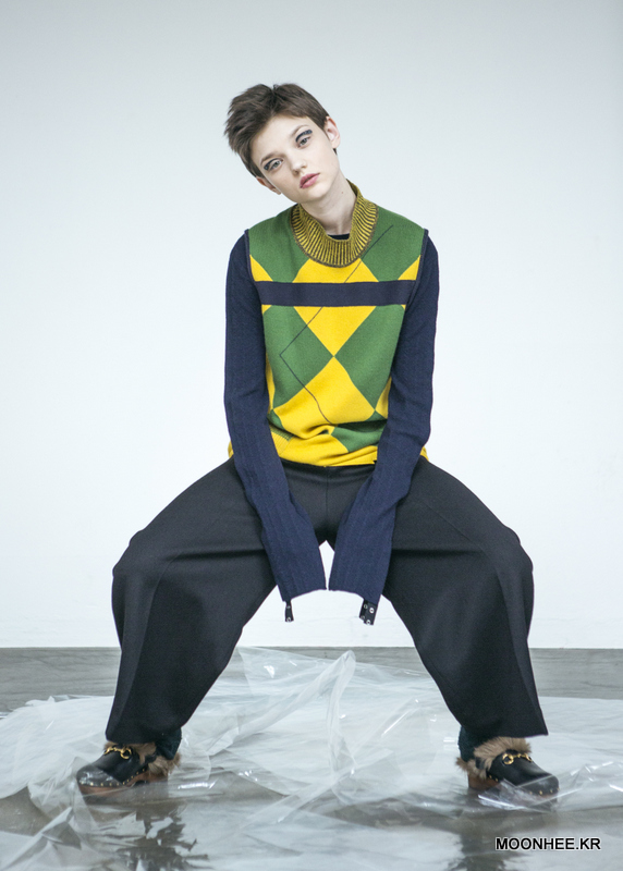 Multi Argyle Vest[MINT]