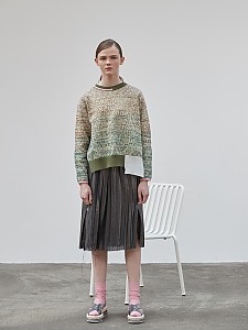 Multi Metallic Pullover [GREEN]