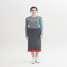Multicolor Stripes Ribbed P/O