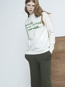 M8FT05A	LETTERING pullover